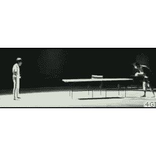 Bruce Lee nunchuck pingpong