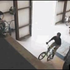 BMX bike flips
