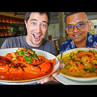 Sri Lanka's #1 Crab Curry 🇱🇰 Market to Table Seafood FEAST in Bentota!