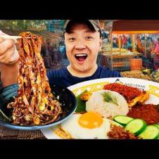 24 Hours Eating ONLY Michelin HAWKER FOOD in Singapore! BEST Michelin CHEAP EATS