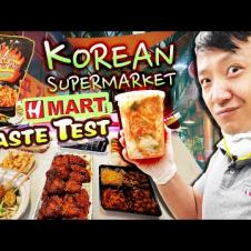 H-MART KOREAN SUPERMARKET Taste Test! BEST & WORST Korean Grocery Market Foods