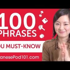 100 Phrases Every Japanese Beginner Must-Know