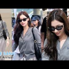 트와이스 사나 입국 TWICE SANA Airport Arrival｜250912