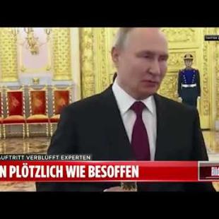 [독일 Bild紙] Bizarrer Auftritt: Putin scheint die Kontrolle verloren zu haben