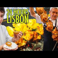 24 Hours of Portuguese Food in Lisbon 🇵🇹 PERI PERI Chicken, RAMIRO's Seafood & More!