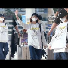 아이유 (IU) '토끼 티셔츠' 홍콩 출국｜240523 인천공항