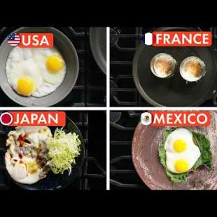 10 Chefs From 10 Countries Make Fried Eggs | Epicurious