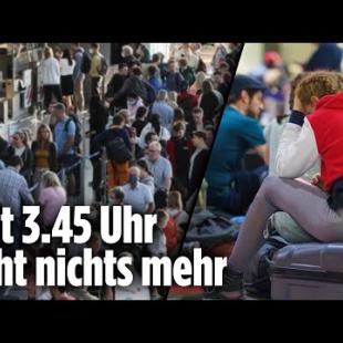 [독일 Bild紙] Bodenpersonal-Warnstreik: Verdi legt Lufthansa-Flugbetrieb lahm