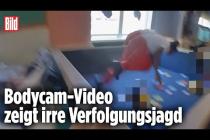 [독일 Bild紙] Verbrecher stürmt in Kindergarten: Flucht vor Polizei endet im Laufstall