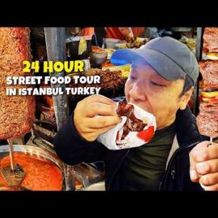 24 Hours Eating STREET FOOD in Istanbul – BEST “Street Fish” I’ve Ever Had!