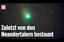 [독일 Bild紙] Seltener Besucher aus dem All: Grüner Komet streift die Erde