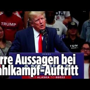 [독일 Bild紙] Skandal-Rede von Donald Trump in Alaska