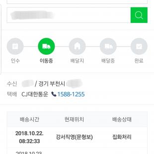 시간을 달리는 택배