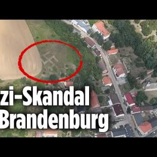 [독일 Bild紙] Brandenburg: Riesiges Hakenkreuz in Feld gemäht | Niederfinow