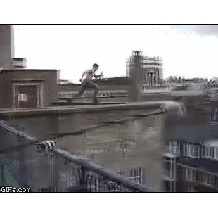 Roof jump