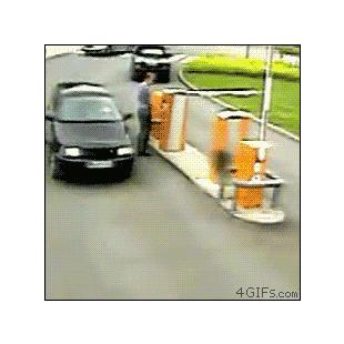 Parking-barrier-gate-clotheslined