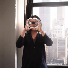 돋보기로 본 눈동자