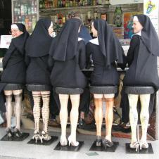 수녀들의 여름복장