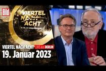 [독일 Bild紙] 🔴 Viertel nach Acht – 19. Januar 2023 | u.a. mit Dr. Gunter Frank und Henryk M. Broder