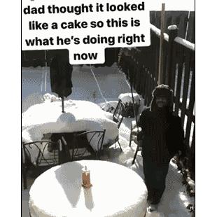 Dad-eats-snow-cake