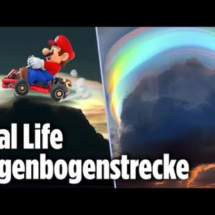 [독일 Bild紙] Unfassbarer Regenbogen sieht aus wie bei Mario Kart