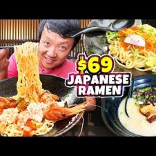 $3 vs. $69 Japanese KING CRAB Seafood Ramen | BEST Japanese Ramen in Singapore?!